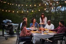 Угольный гриль Weber Summit Kamado S6 Grill Center, 61 см, чёрный