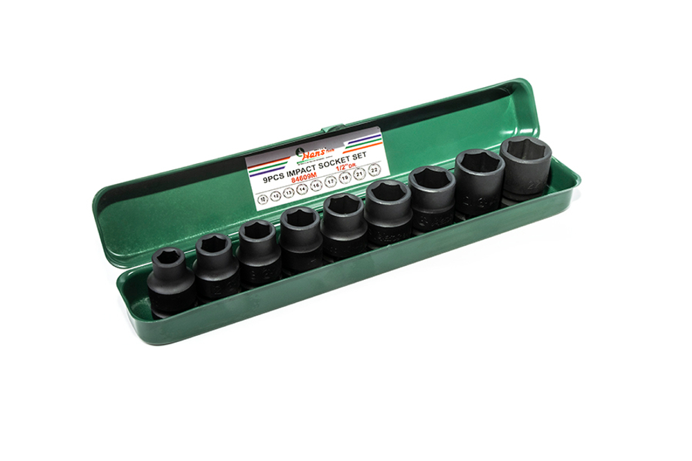 Набор ударных торцевых головок 1/2" Hans, 84609M
