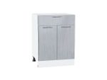 Шкаф нижний с 2-мя дверцами и ящиком Валерия-М