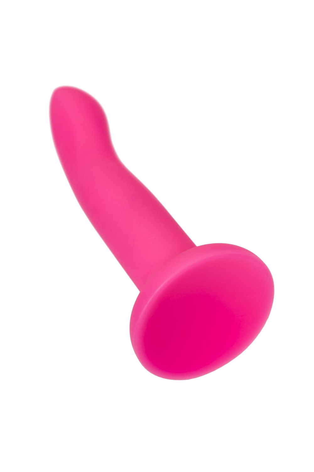 Розовый, светящийся в темноте фаллоимитатор Clint Glow - 20 см. (Цвет: розовый)