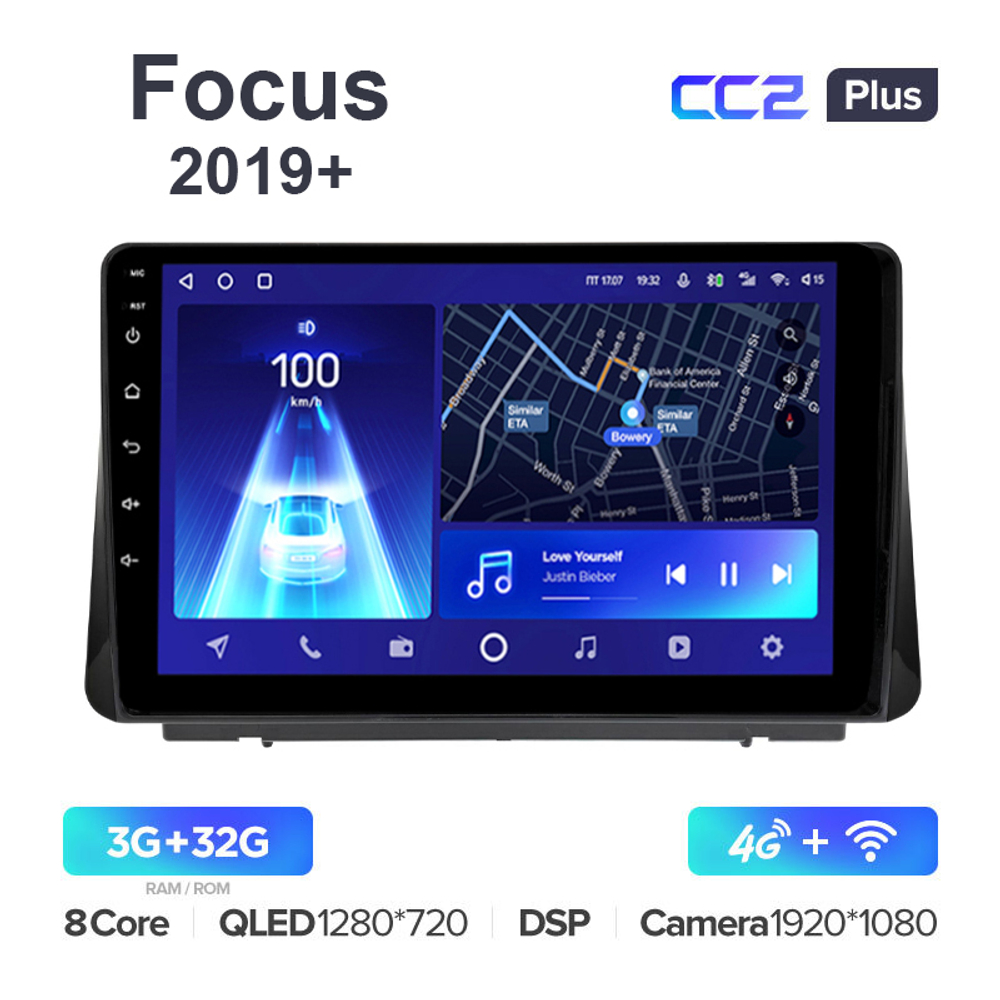Teyes CC2 Plus 10,2"для Ford Focus 2019+