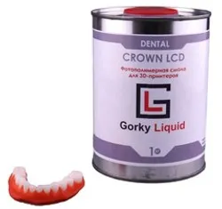 Фотография — Фотополимер Gorky Liquid Dental Crown LCD\DLP 1 кг