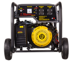 Портативный бензогенератор Huter DY6500LX с колесами