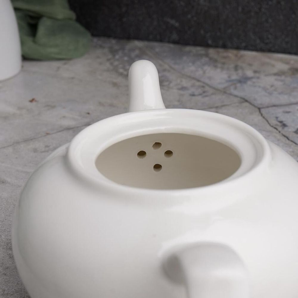 Чайник 450 мл d 12 см h7,5 см белый фарфор NEW P.L. Proff Cuisine [1]