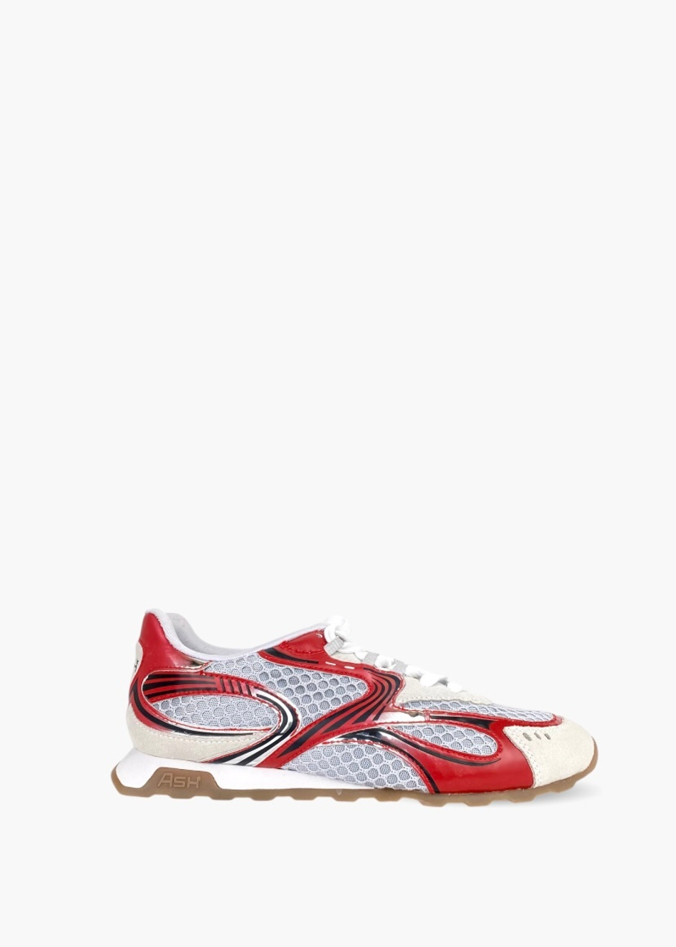 KABUKI SS25-S-151144-002 silver/red-25L Женские кеды 