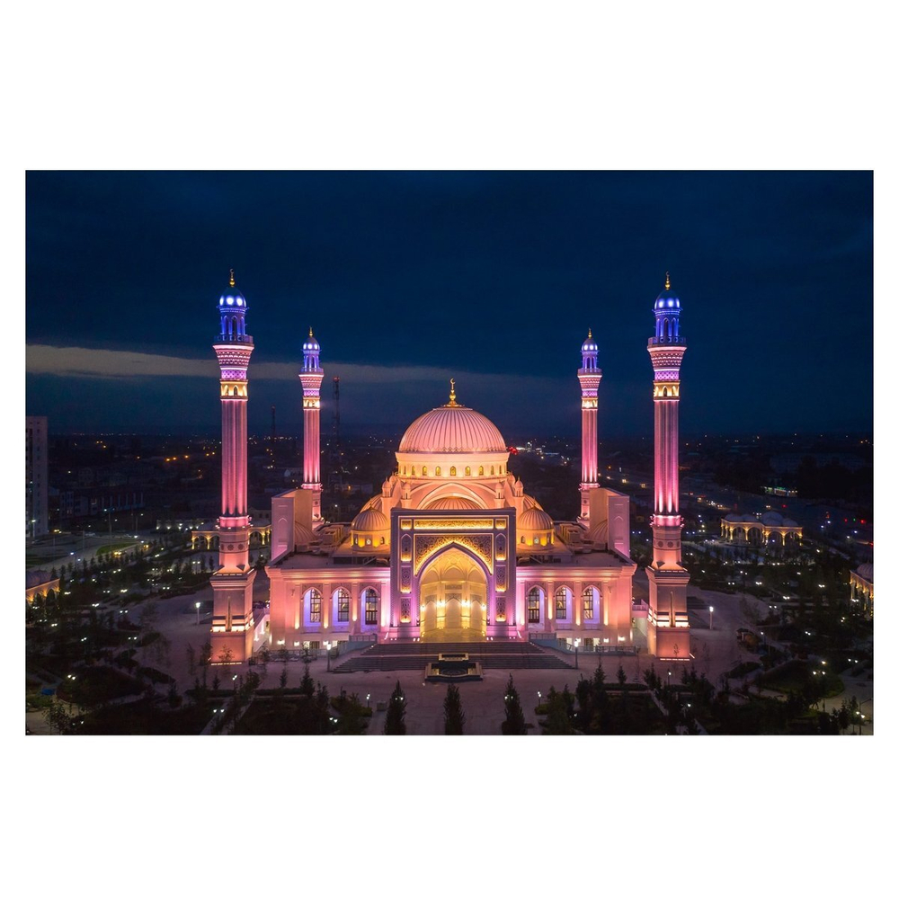 Алмазная мозаика Alingar, на подрамнике, с полным заполнением, (матов.), 20х30 см, 20 цветов, "Гордость мусульман"