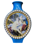 Ваза Ангелы синяя 38 см