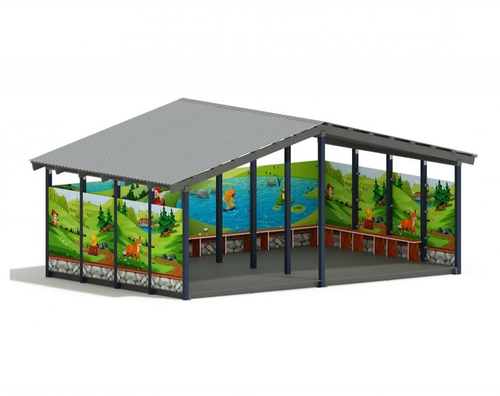 Теневой навес В гостях у сказки МФ 70.6.4-12