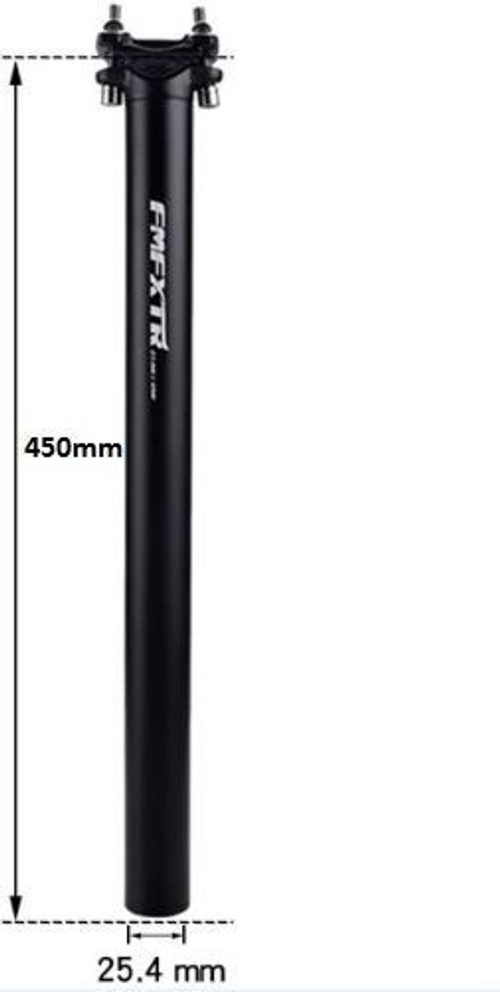 Подседельный столбик, с креплением, 450х25,4