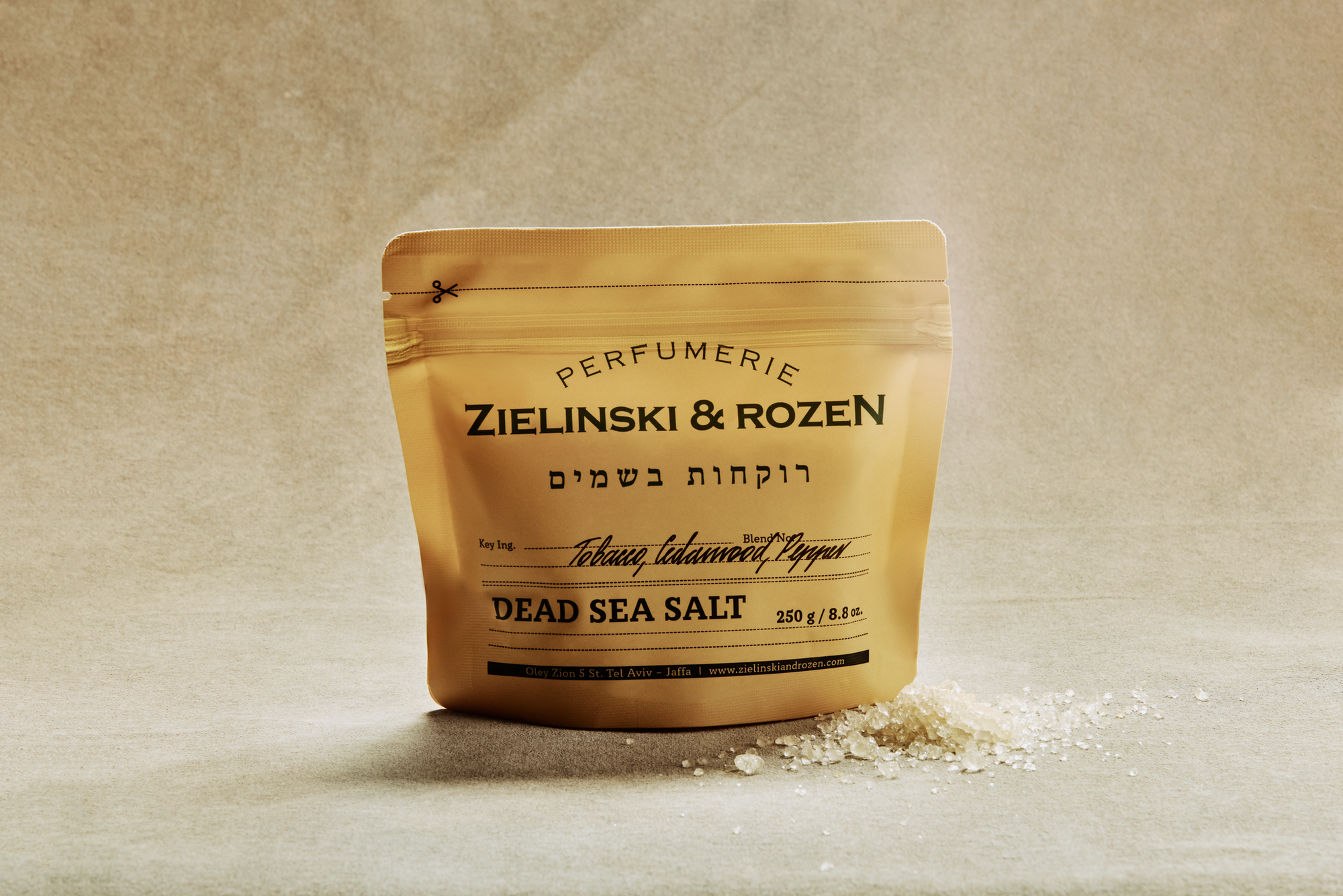 Соль Мертвого моря Табак, Кедр, Перец