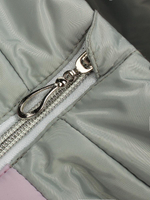 Куртка для девочек "Аглая" 26, 104р, лиловый/серебро