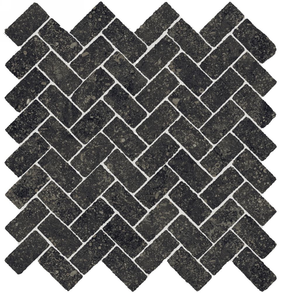 Мозаика Room Stone Black Mosaico Cross Cer 31.5x29.7