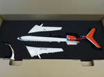 Модель самолета Ту-154М (М1:100, Самара) с шасси