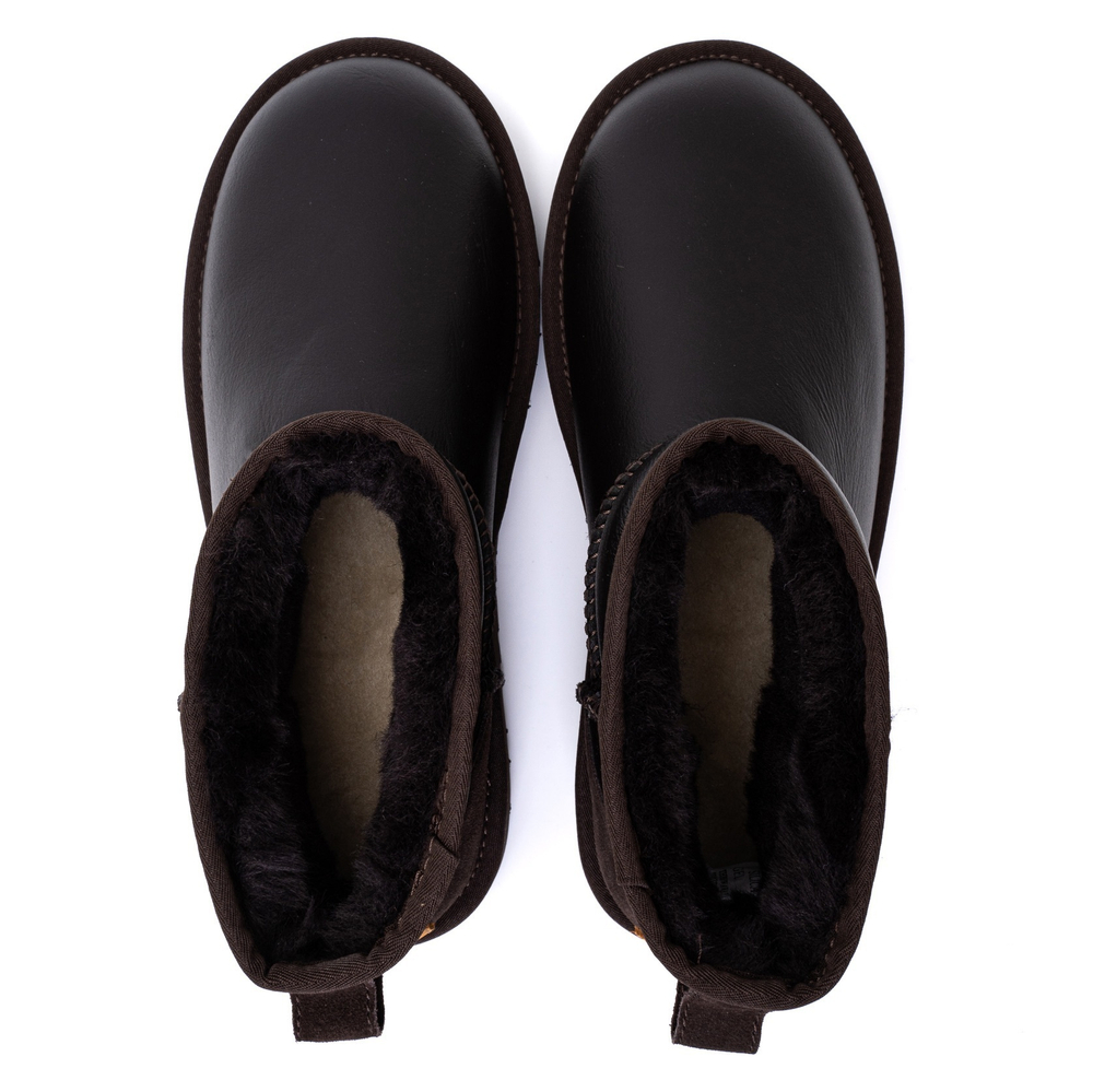 Ugg Mens Classic Mini II Metallic Chocolate