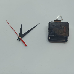 `Часовой механизм, шток 16 мм, со стрелками №9