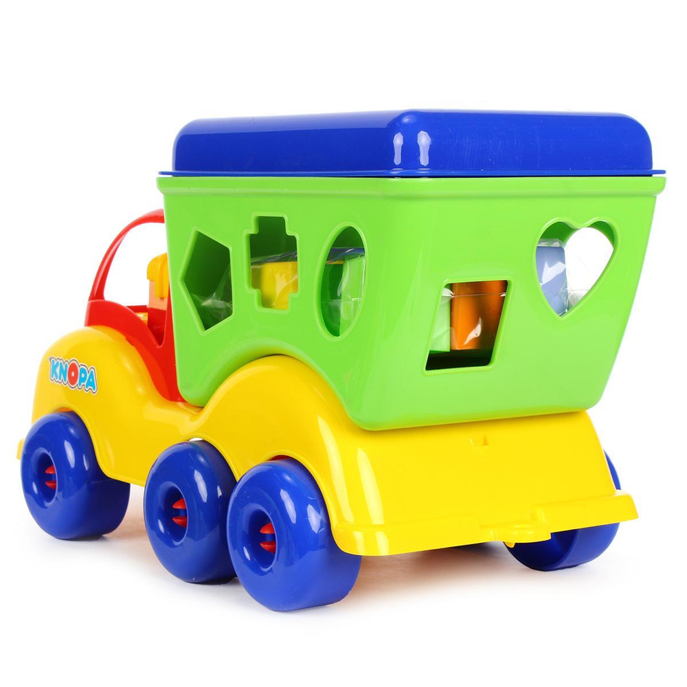 Сортер-автомобиль "Силач" 87008 (КНОПА)