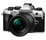 Беззеркальный фотоаппарат OM System OM-5 Mark II Kit 12-45mm f/4 PRO серебристый