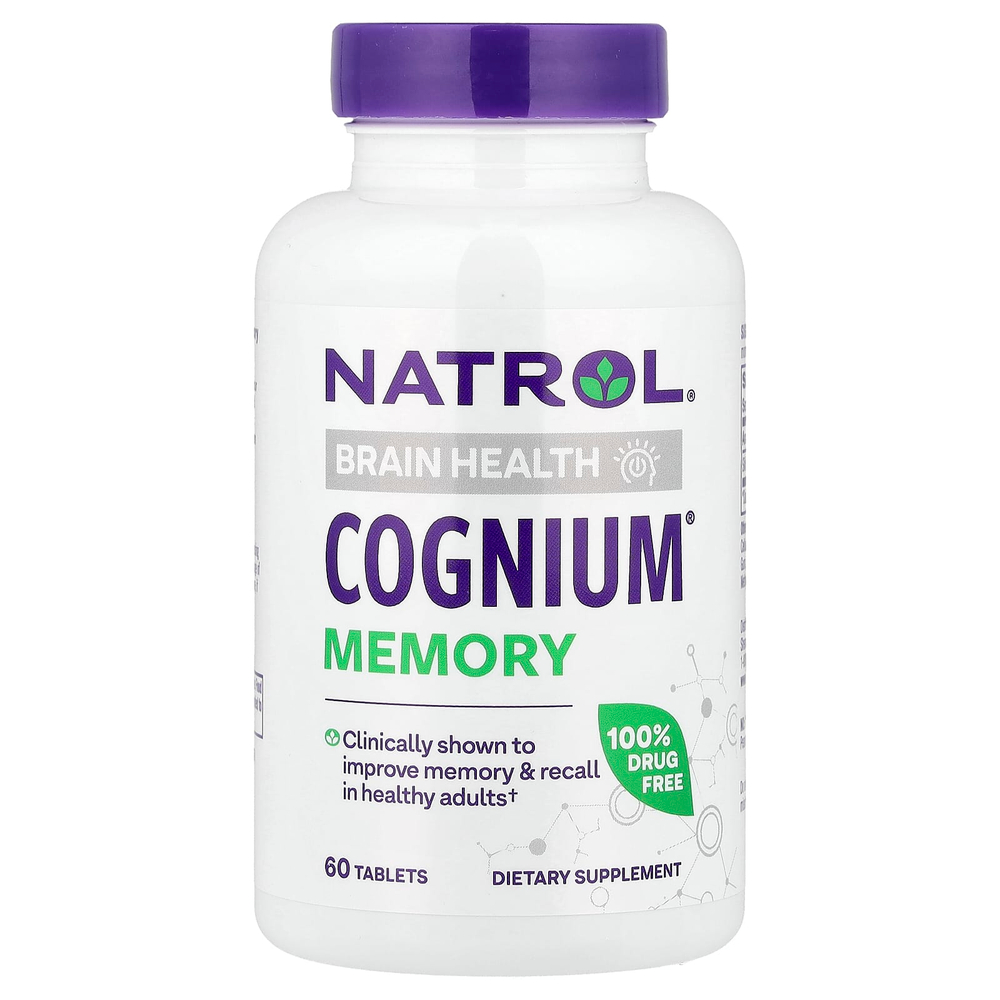 Natrol, Cognium® Memory, 100 мг, 60 таблеток