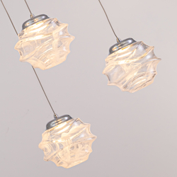 Подвесной светильник MD25030003-5B chrome/clear