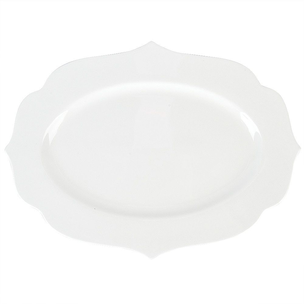 Блюдо " " 30х21,5х2см (min6) (фарфор) (без упаковки)