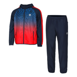 Мужские теннисные Костюмы BIDI BADU Colortwist Tracksuit Men - Dark Blue, Red