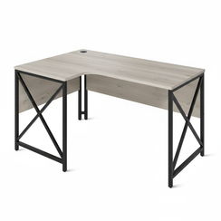 ЛОФТ-Пр3 Стол рабочий эргономичный левый 1350х900-600х750
