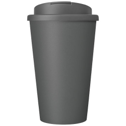Кружка с герметичной крышкой Americano® Eco из переработанного материала объемом 350 мл