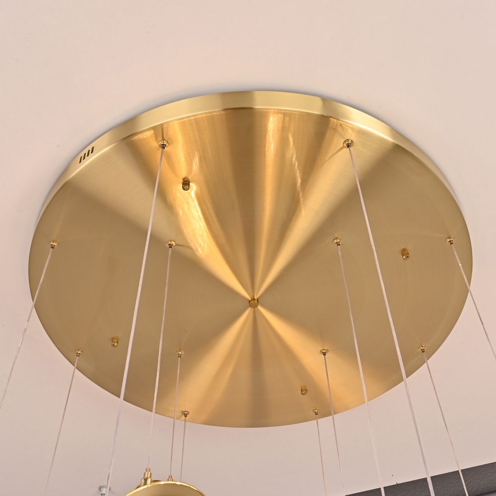 Дизайнерская Подвесная Люстра Луна Lighting Collection D70 By Imperiumloft