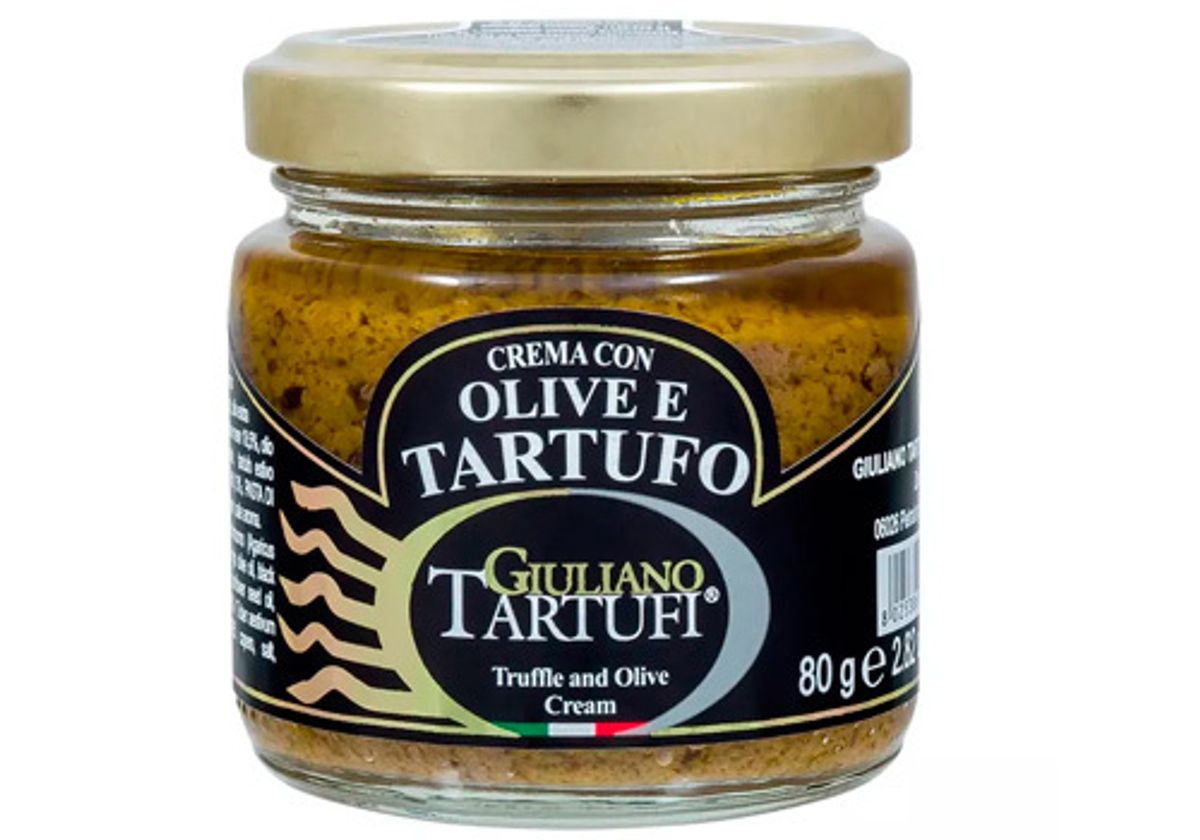 Крем Giuliano Tartufi с оливками и черным трюфелем, 80г