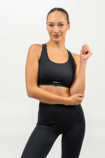 Топ MEDIUM-SUPPORT RACERBACK SPORTS BRA AGILE 471 Черный