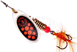 Mepps COMET BLACK FURY MOUCHE
