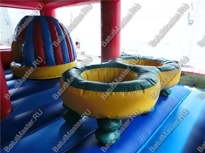 Батут "Спорткомплекс" с тентом 8*8*5 м