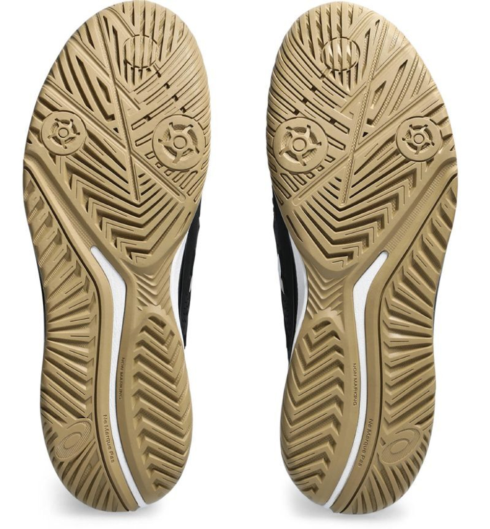 Мужские кроссовки теннисные Asics Gel-Resolution 9 BOSS - black/camel