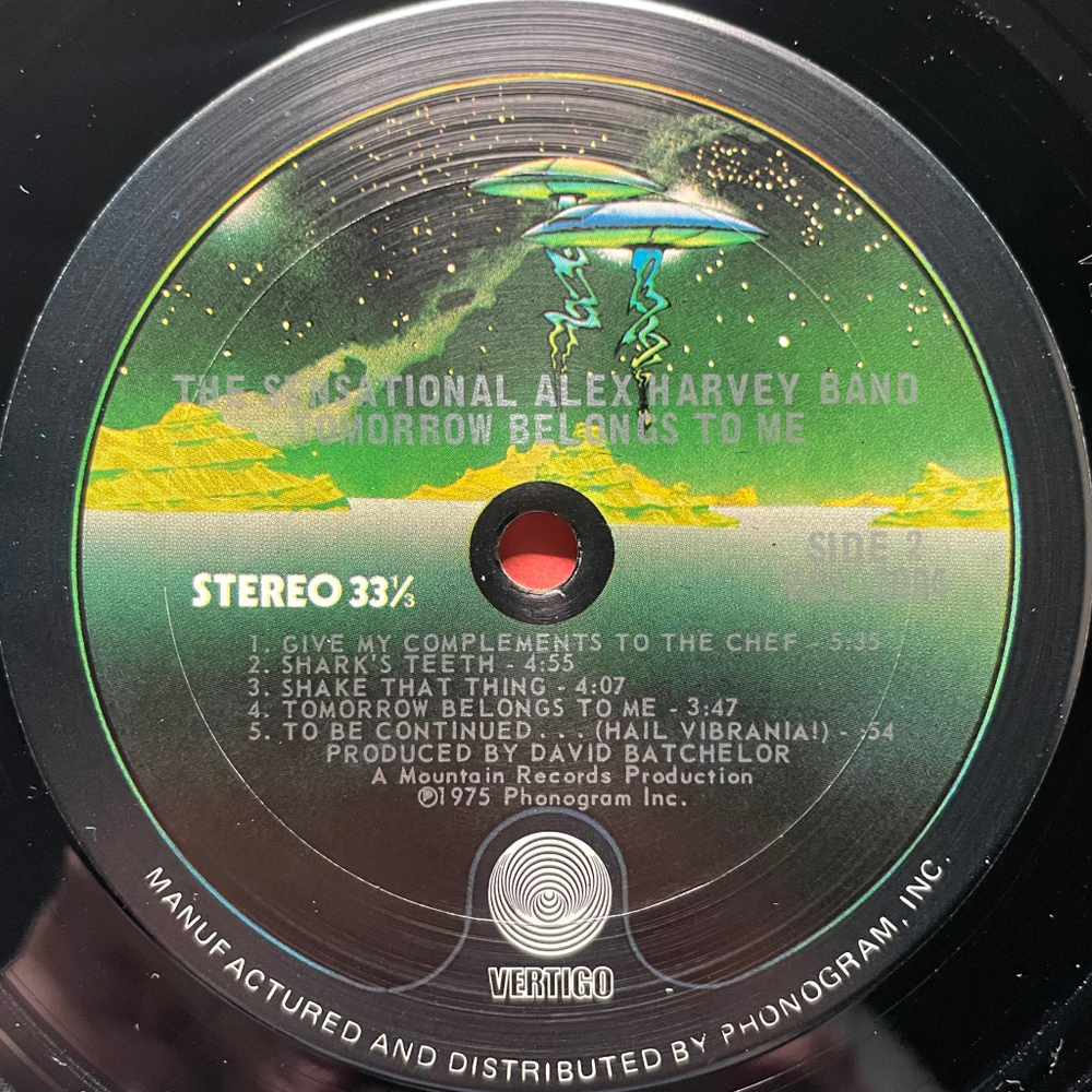 The Sensational Alex Harvey Band ‎– Tomorrow Belongs To Me (США 1975г.)