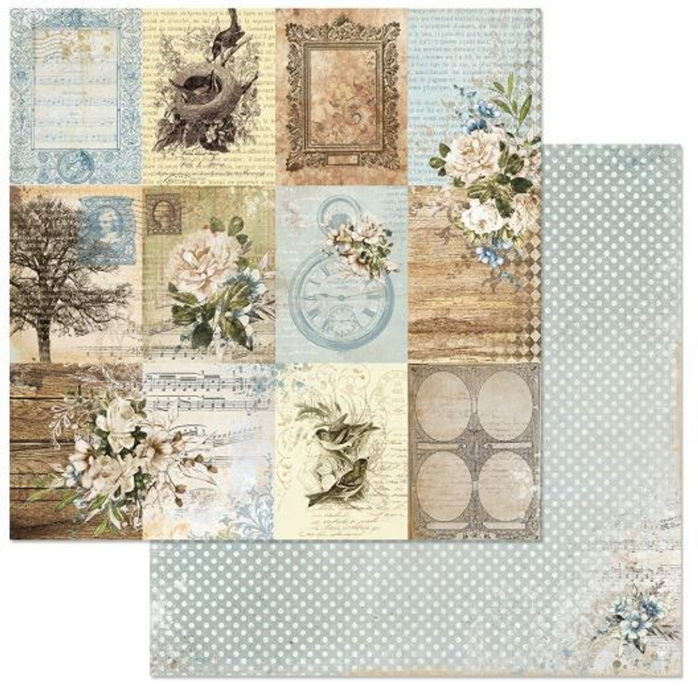 Бумага "Эхо прошлого. Карточки" (ScrapMania)