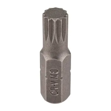 Бита SPLINE 12-гранная M8х30ммL RockFORCE RF-1583008