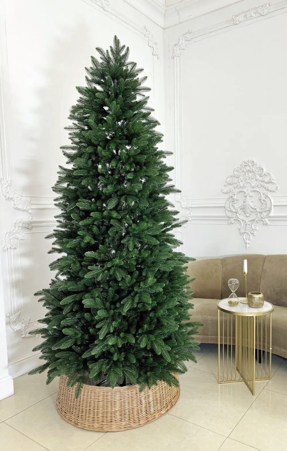 Ель искусственная «Веста» (Литая хвоя) 250 см / 2,5 м