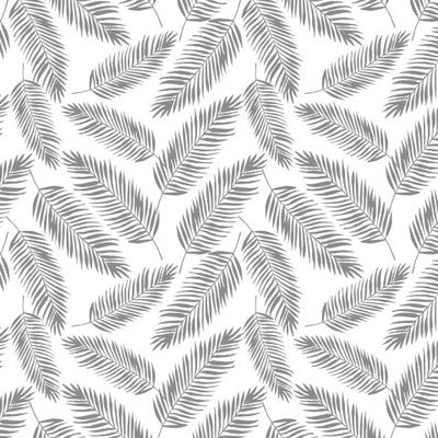 Серые листья пальмы