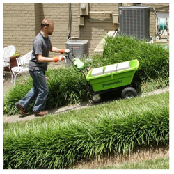 Тележка садовая аккумуляторная самоходная GREENWORKS G40GC 40В,106л,без АКБ и ЗУ (7400007)