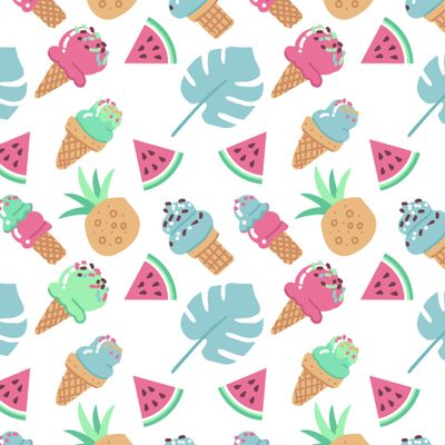 Тропическая мороженка