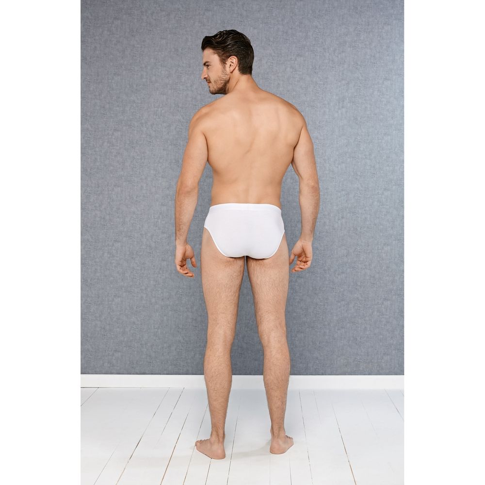 Мужские трусы брифы набор 3в1 белые Doreanse 1327