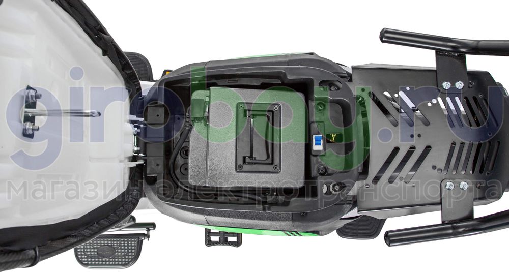 Электроскутер WENBOX U7 1500W (60V/30Ah) - Зеленый фото №16