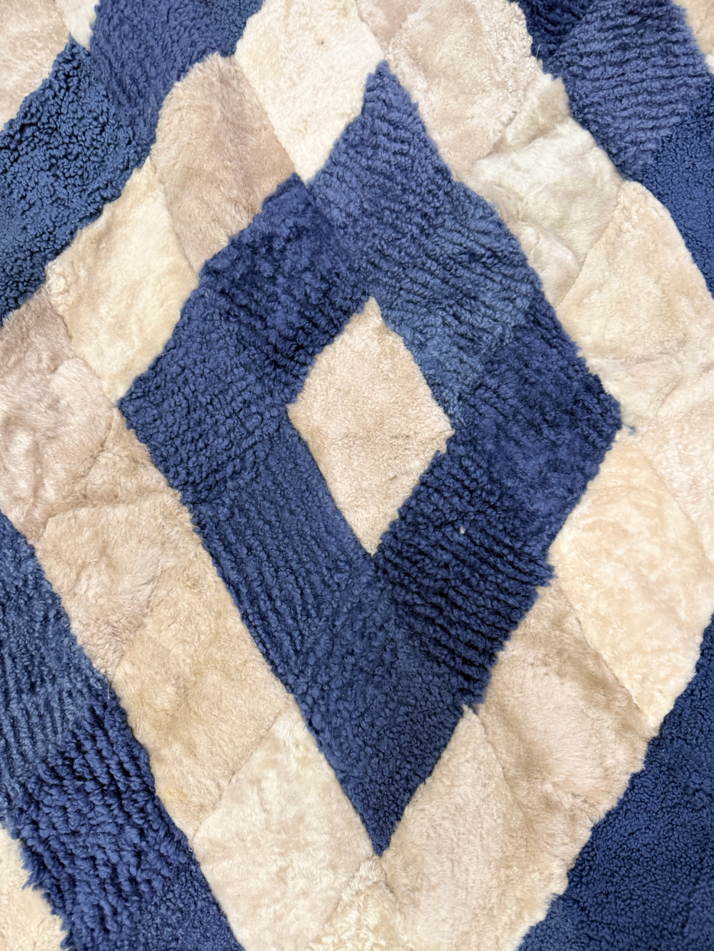 Покрывало меховое ковер из шкуры овчины