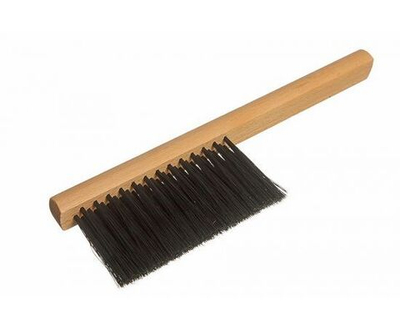 Щетка для уборки, трехрядная, 29 пучков, бук, размер 29х2,5 см, синтетическое волокно, цвет черный