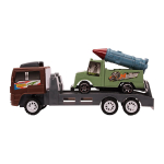 Автовоз Военный ин. +машина, ПК 188-12