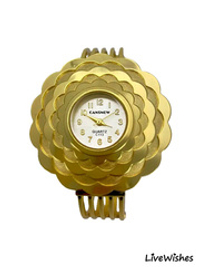 Часы-браслет кварцевые CANSNOW, золотистый W8250-01