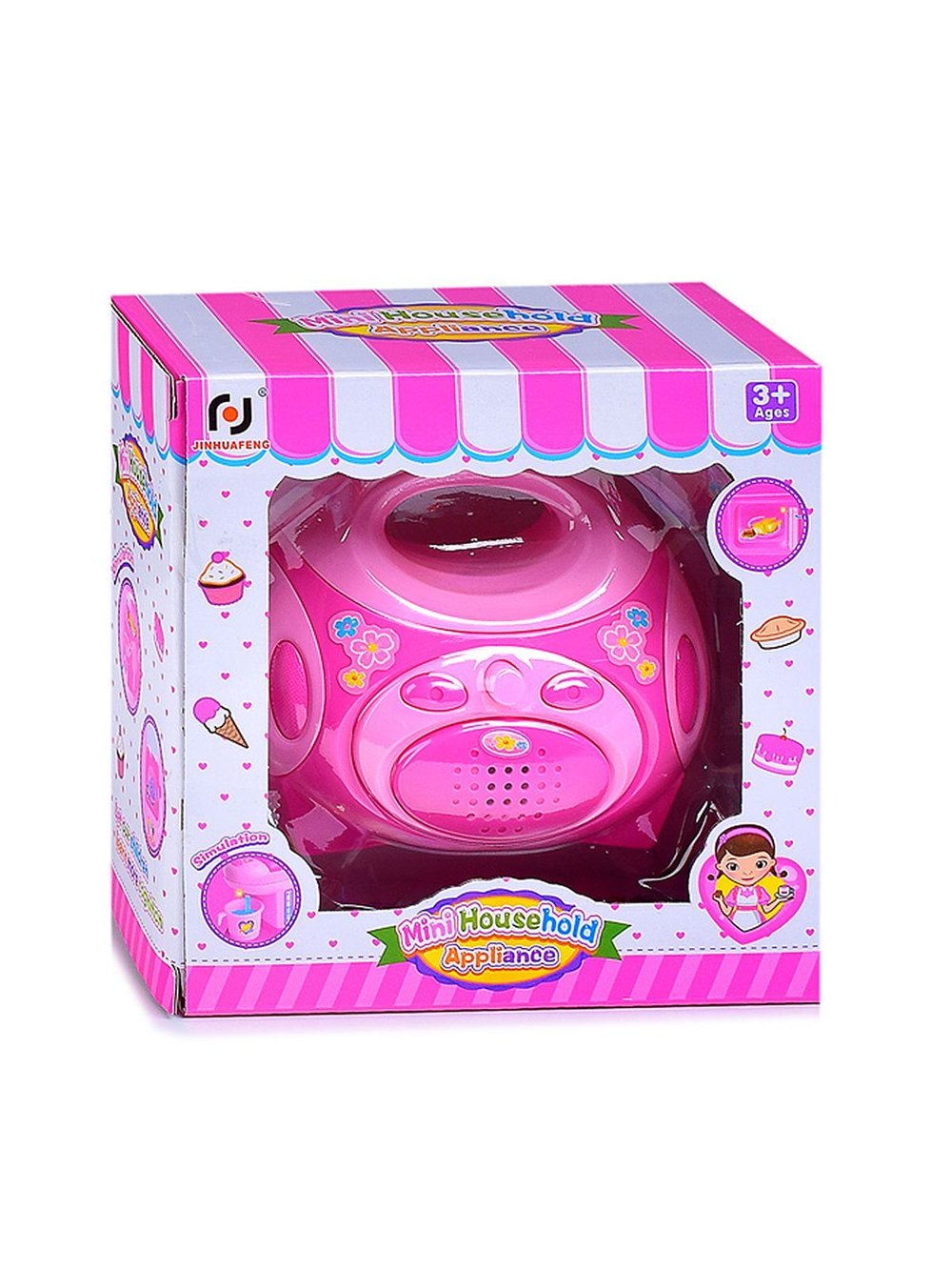 Магнитофон игрушечный на батарейках (3521-19)