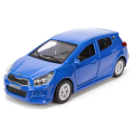 Модель ин. мет. "Kia Ceed" 12см, открыв. двери, синий в коробка CEED-BU (Технопарк)