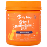 Zesty Paws, Multivitamin Bites, 8 в 1, для собак всех возрастов, с арахисовым маслом, 90 жевательных таблеток, 315 г (11,1 унции)