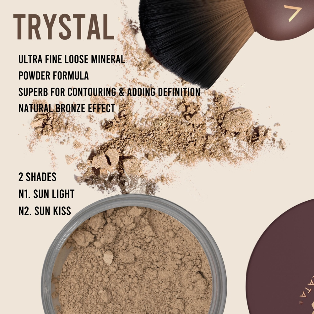 Vita Liberata Trystal Minerals - Бронзатор с самозагаром оттенок Sunset, 6 g
